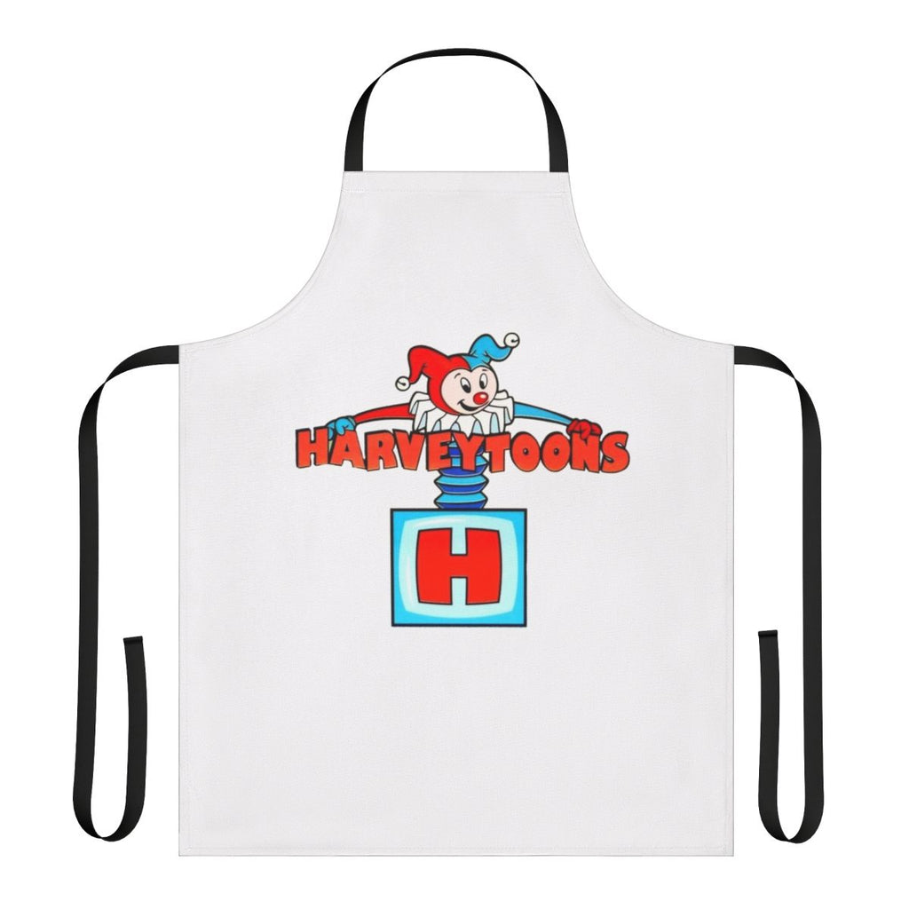 Vintage Harveytoons-Inspired Apron with Iconic Characters
