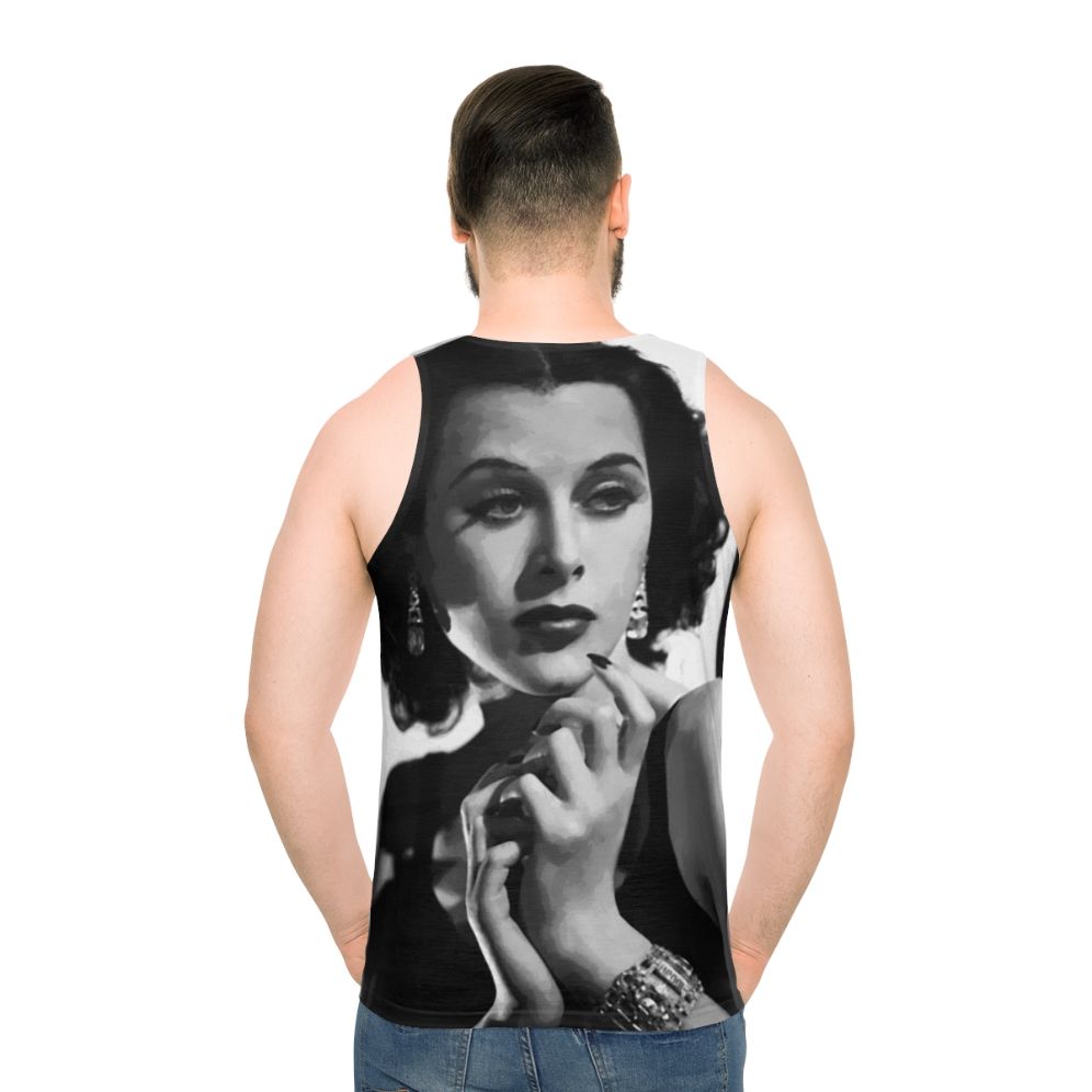 Vintage Hedy Lamarr Portrait Unisex Tank Top
