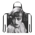 Vintage-style apron featuring an illustration of iconic Hollywood actress Joan Crawford