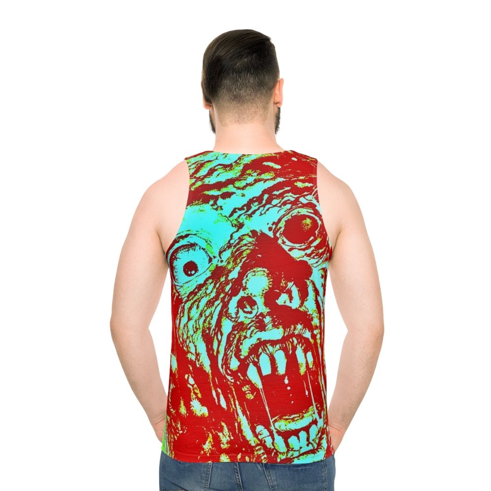 Vintage horror movie unisex tank top