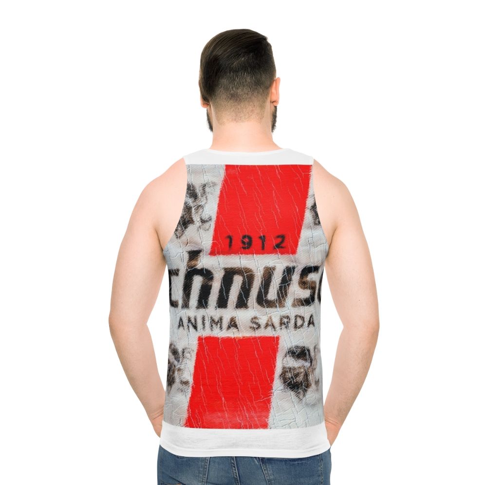 Vintage Ichnusa Beer Unisex Tank Top
