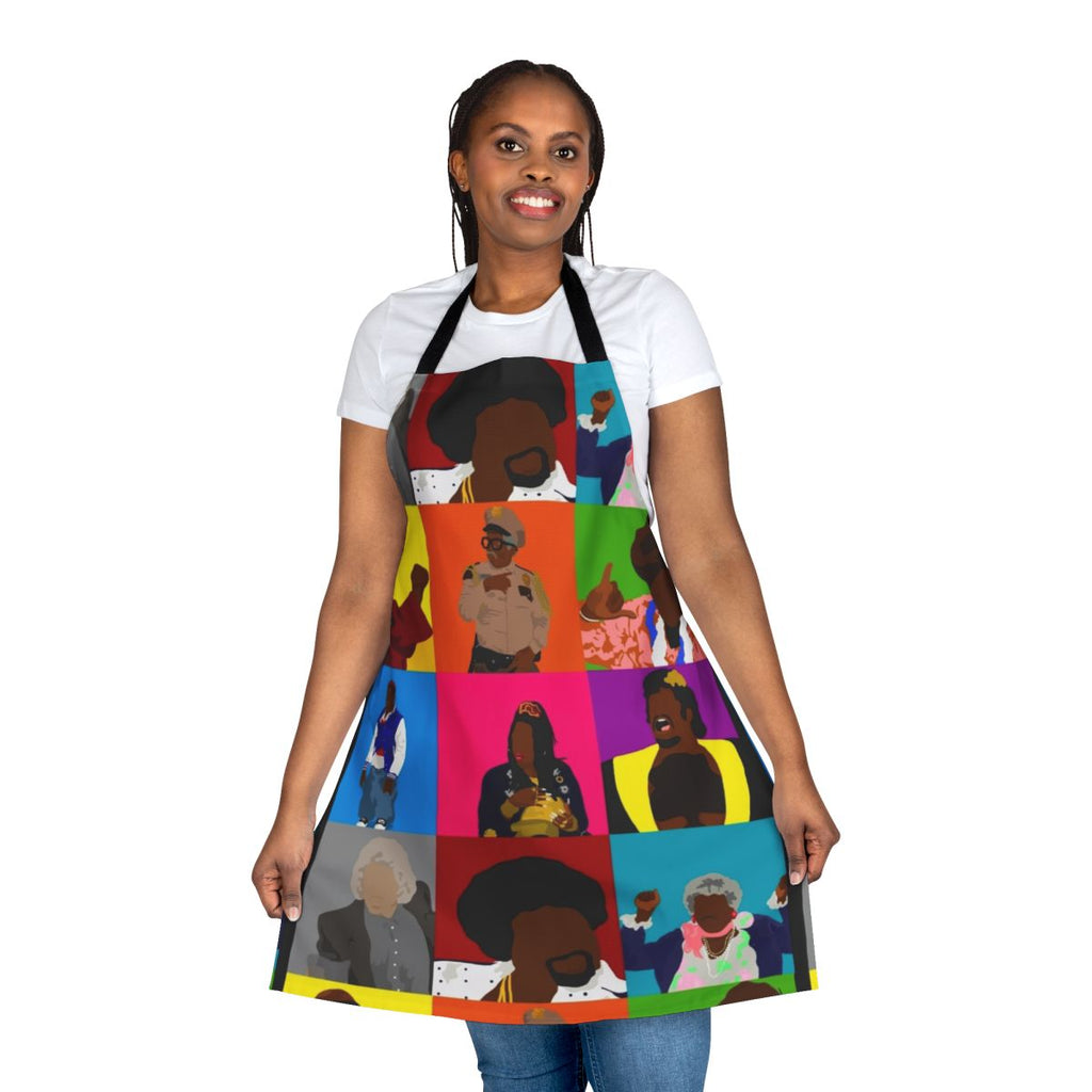 Vintage-inspired 90s apron with a "You So Crazy" design, featuring a retro pop culture reference.