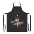 Vintage-style apron featuring the image of legendary singer Amy Winehouse