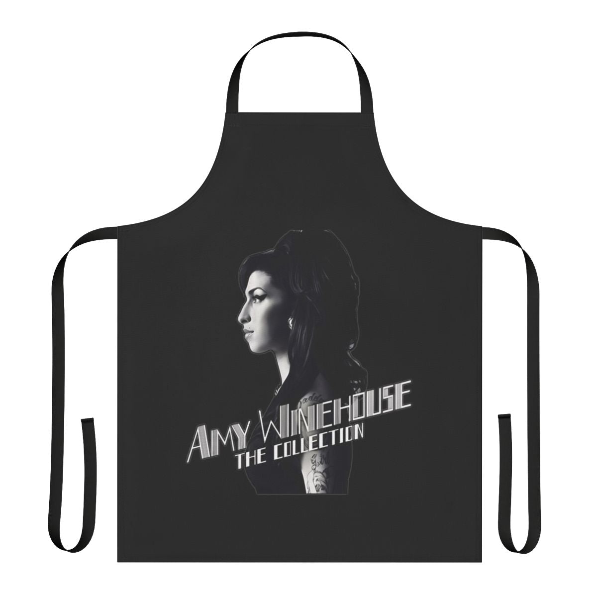 Vintage-style Amy Winehouse-inspired apron with retro design
