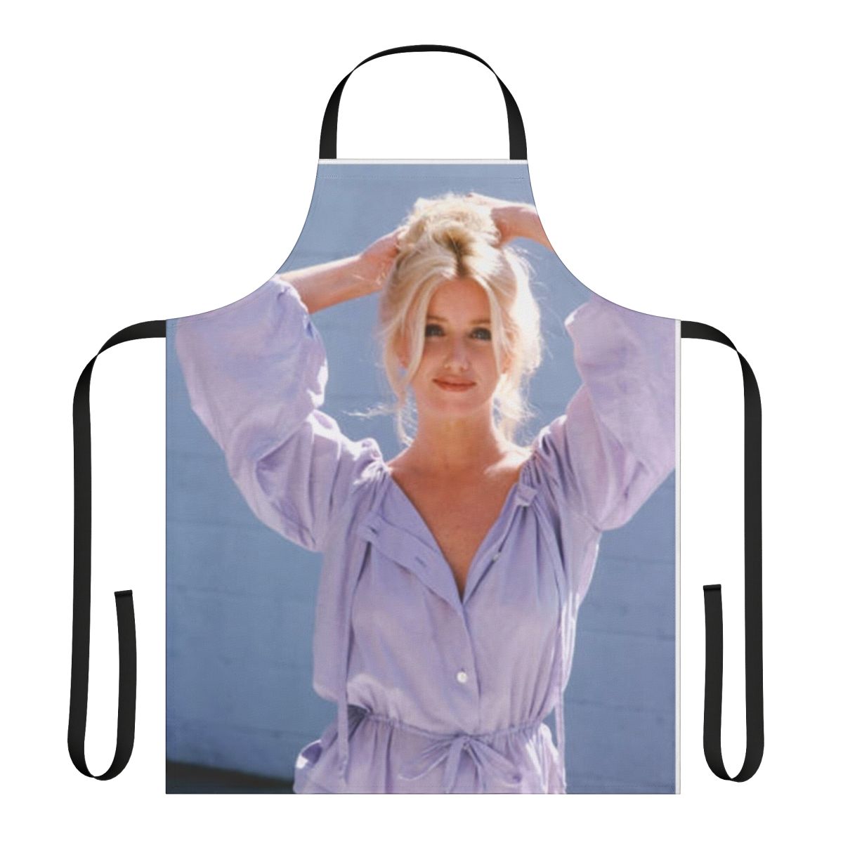 Vintage-Inspired Apron with Classic Hollywood Flair