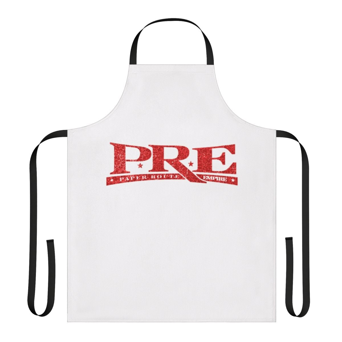 Vintage-style apron featuring stylized design as a tribute to late rapper Young Dolph