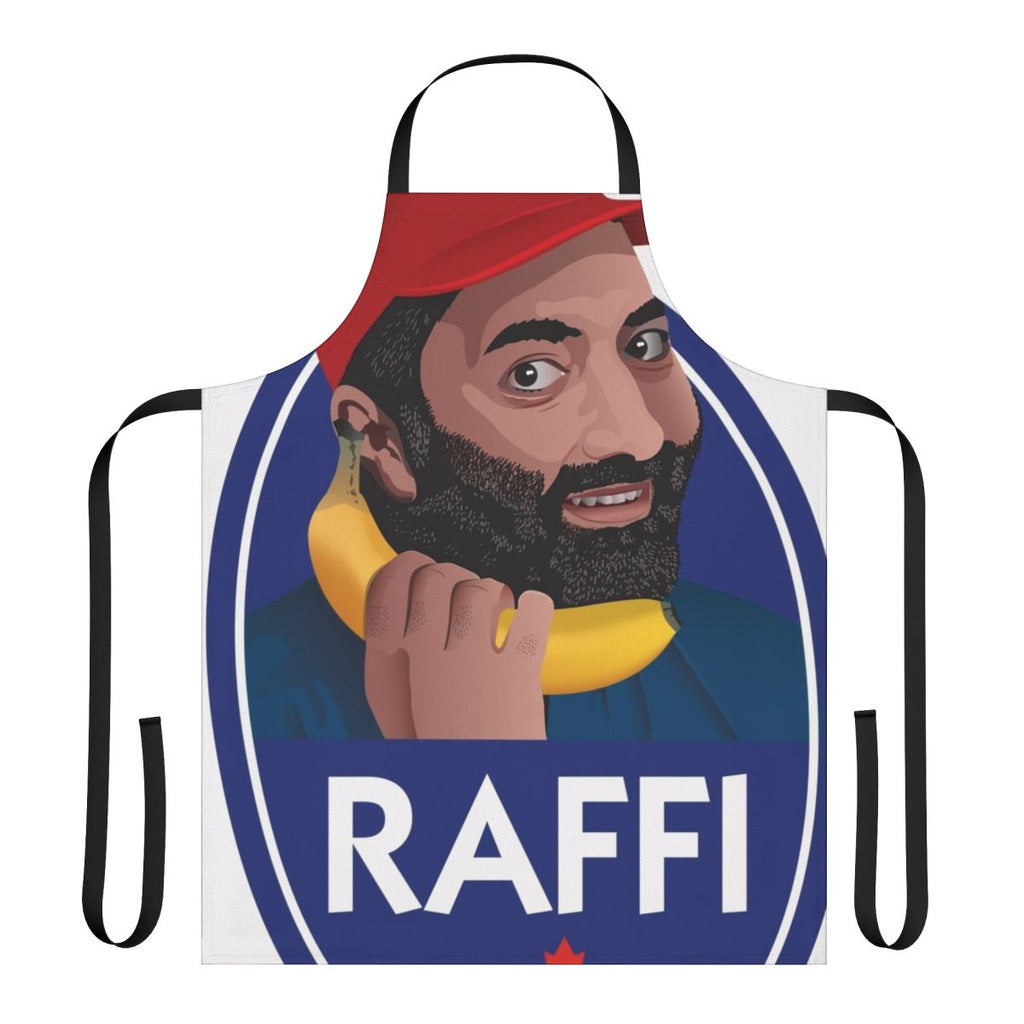 A colorful apron featuring the iconic Bananaphone image, a nostalgic reminder of classic children's music.