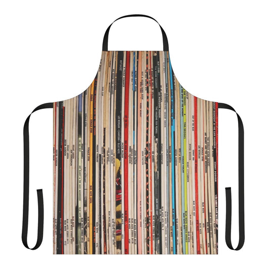 Blue Note Jazz Vinyl Collection Apron with Iconic Covers and Artist Names