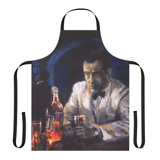 Apron featuring Humphrey Bogart from the classic film Casablanca