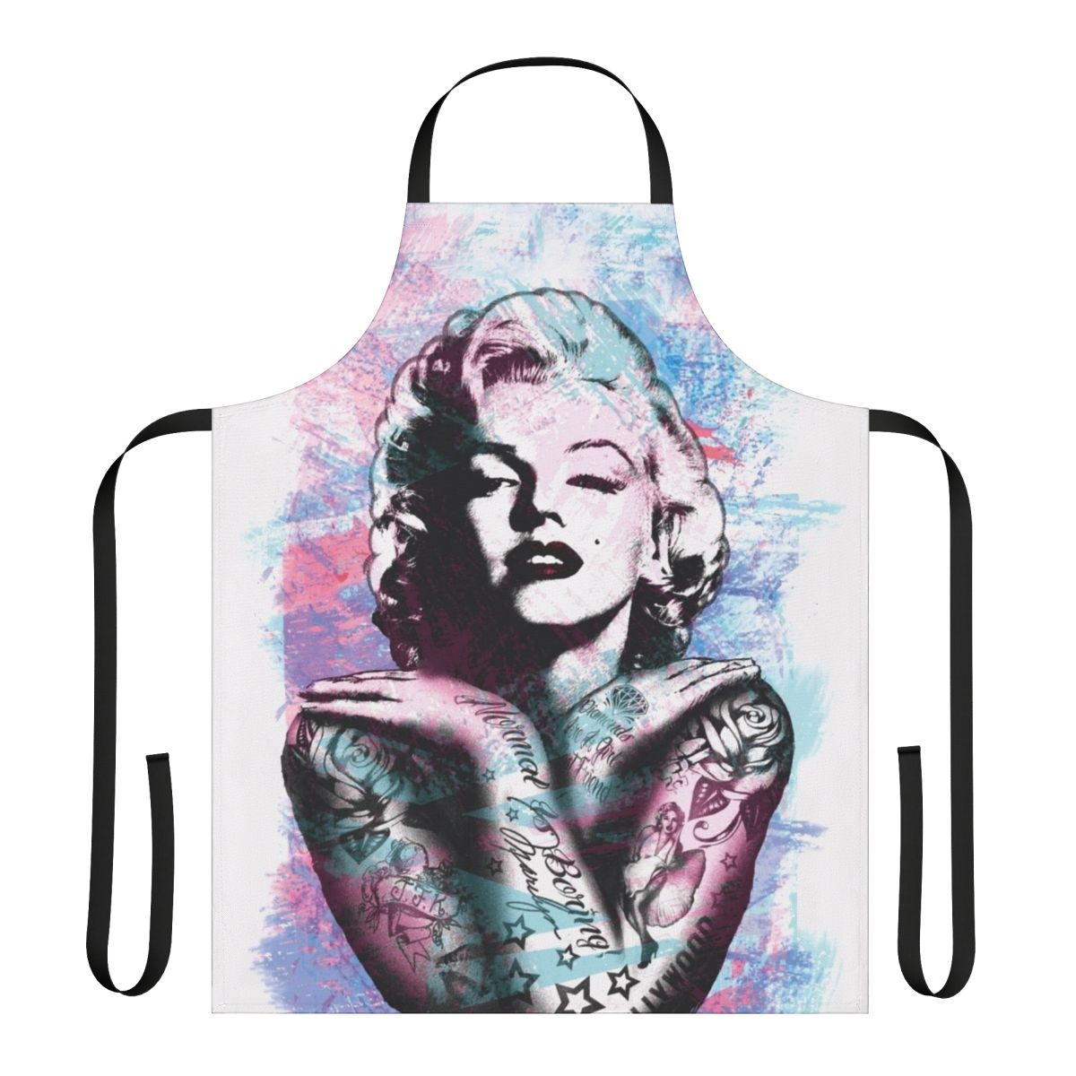 Marilyn Apron - A vintage-inspired, humorous apron for casual wear