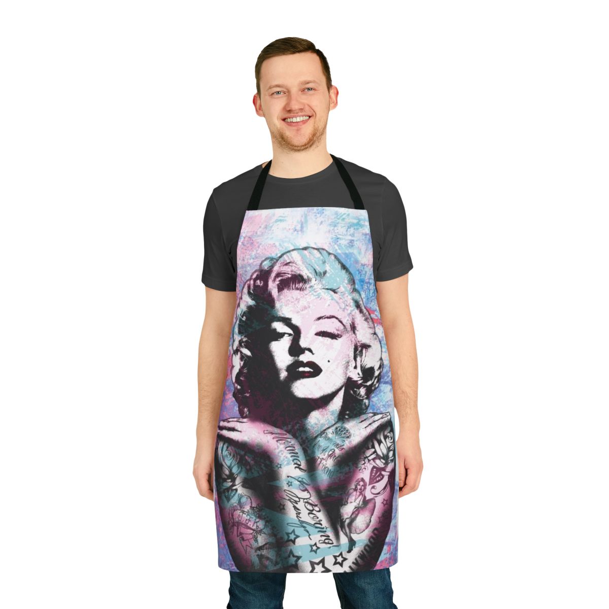 Marilyn Apron - A vintage-inspired, humorous apron for casual wear