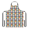 Vintage-style apron featuring the main characters from the classic TV sitcom The Golden Girls.