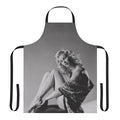 Vintage-style apron featuring the image of classic Hollywood actress Irish Mccalla