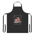 Vintage-inspired apron featuring a design inspired by the classic Alfred Hitchcock film "Marnie"