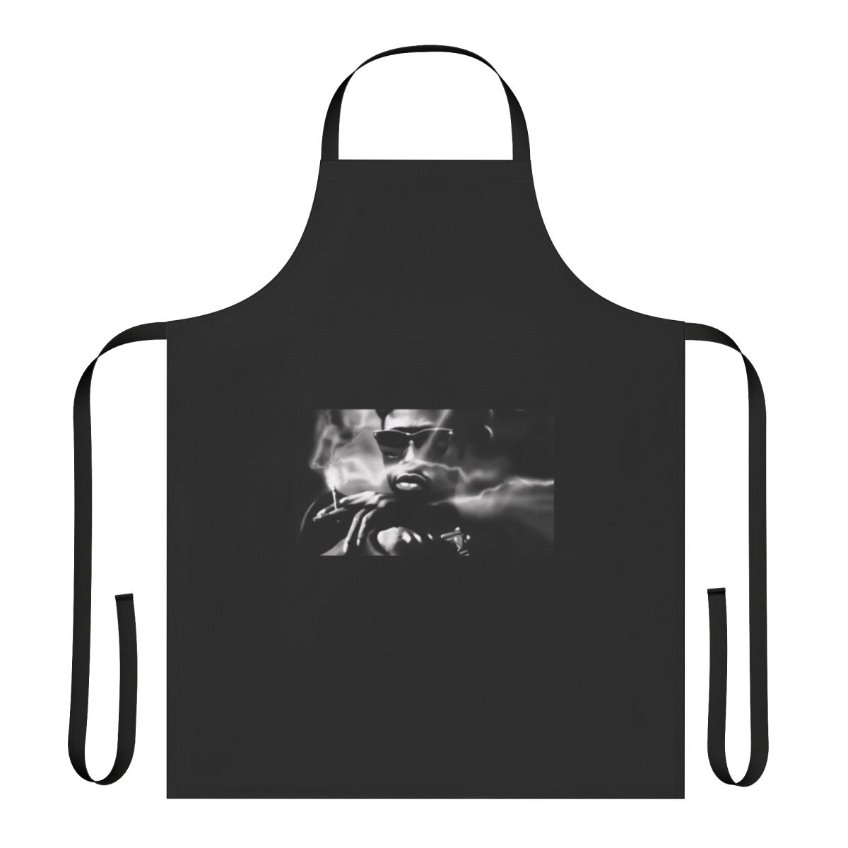 A high-quality apron featuring a retro design inspired by the 1991 crime drama film "New Jack City"