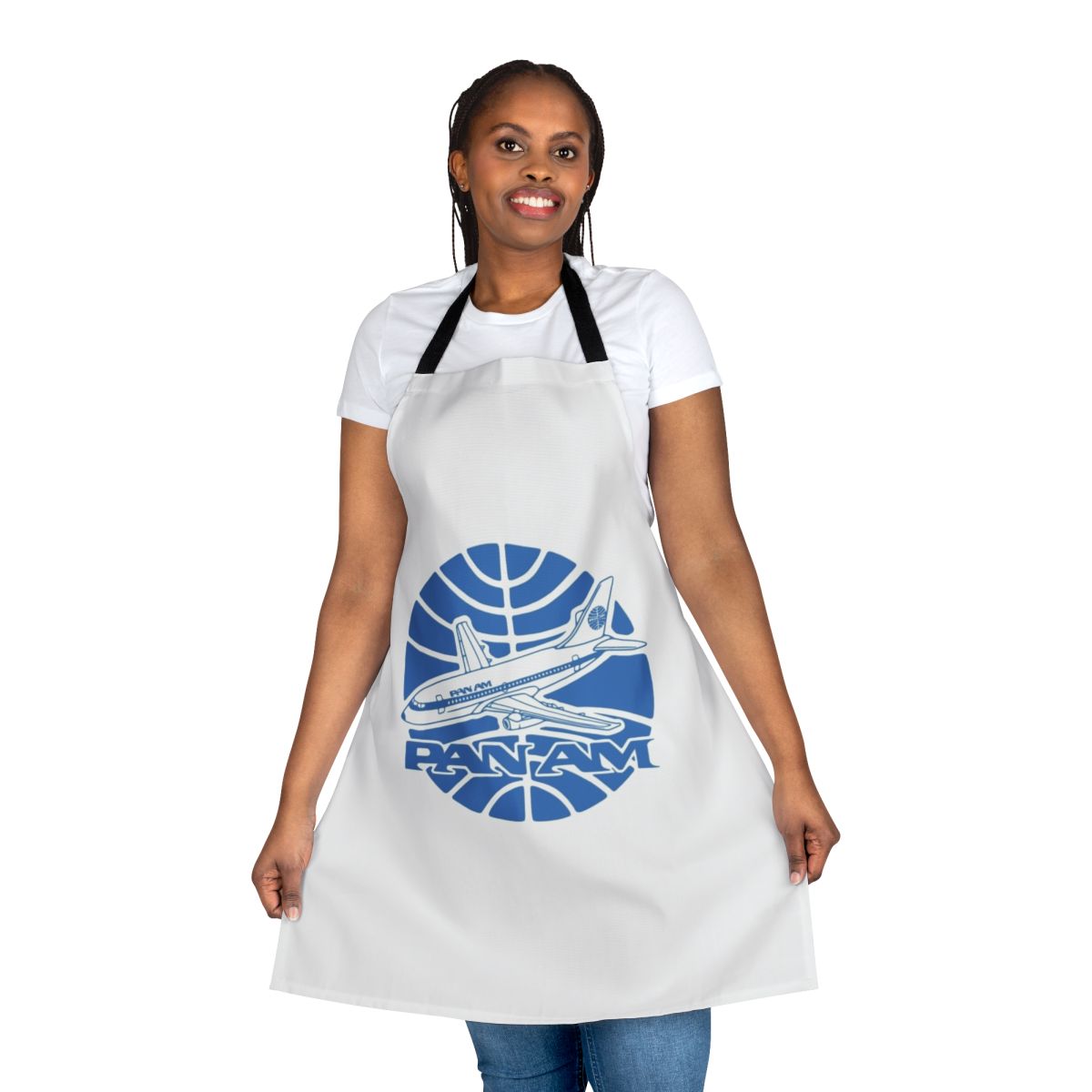 Vintage-style Pan American World Airways airline apron