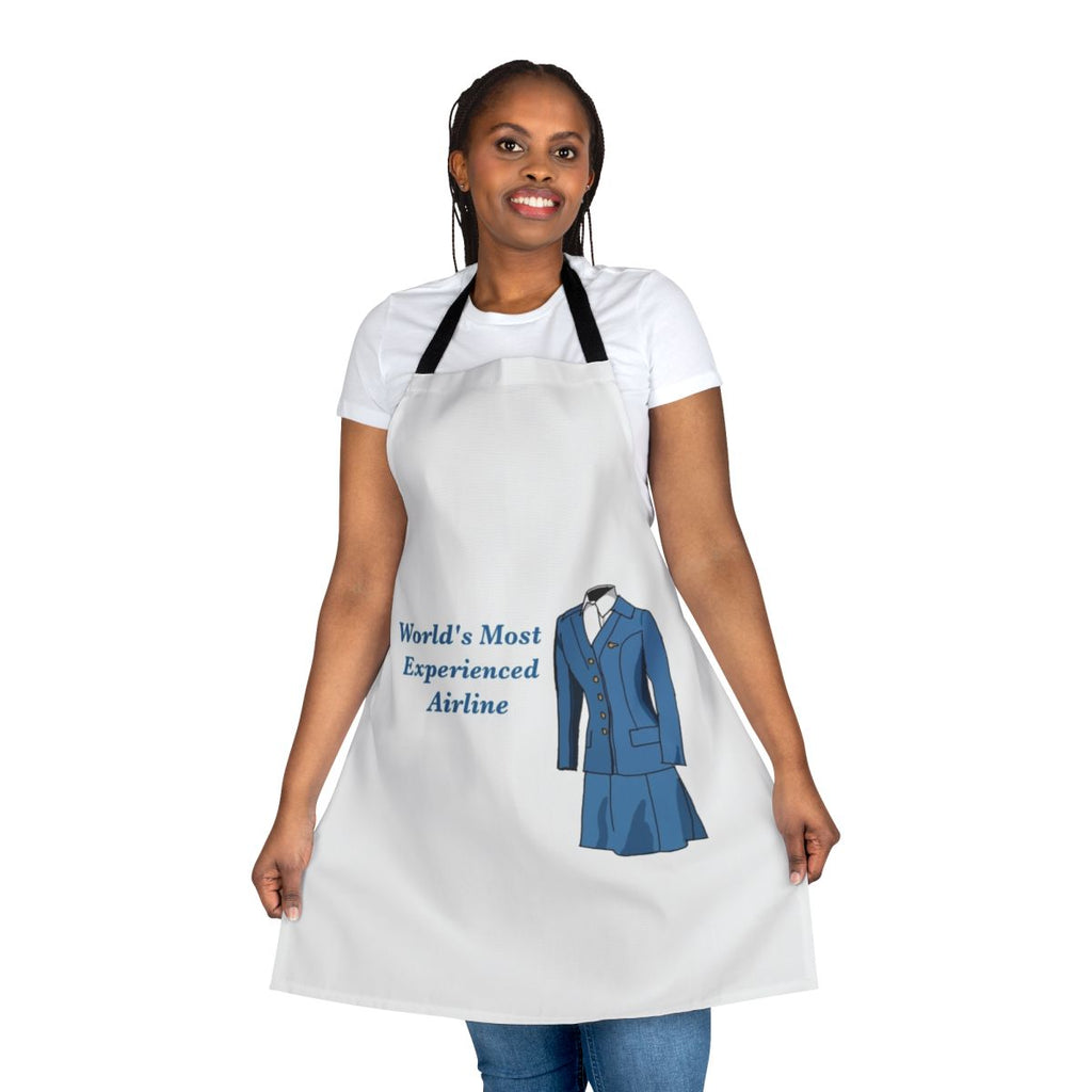 Vintage-inspired Pan Am airline apron with retro logo