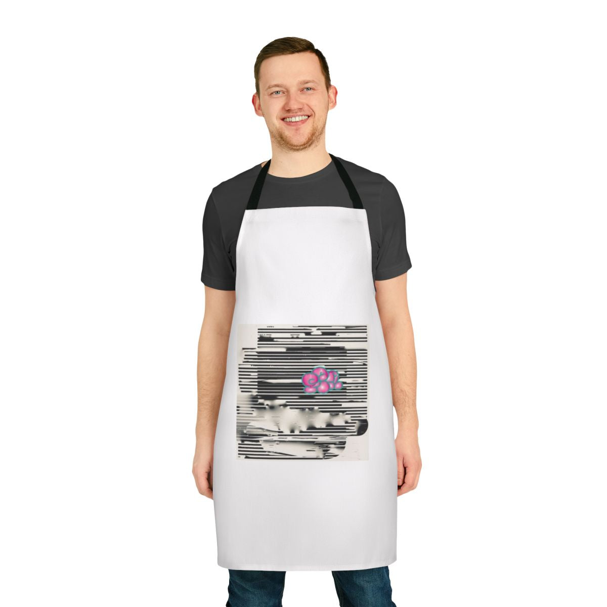 Vintage-inspired Pan Am apron with retro airline logo