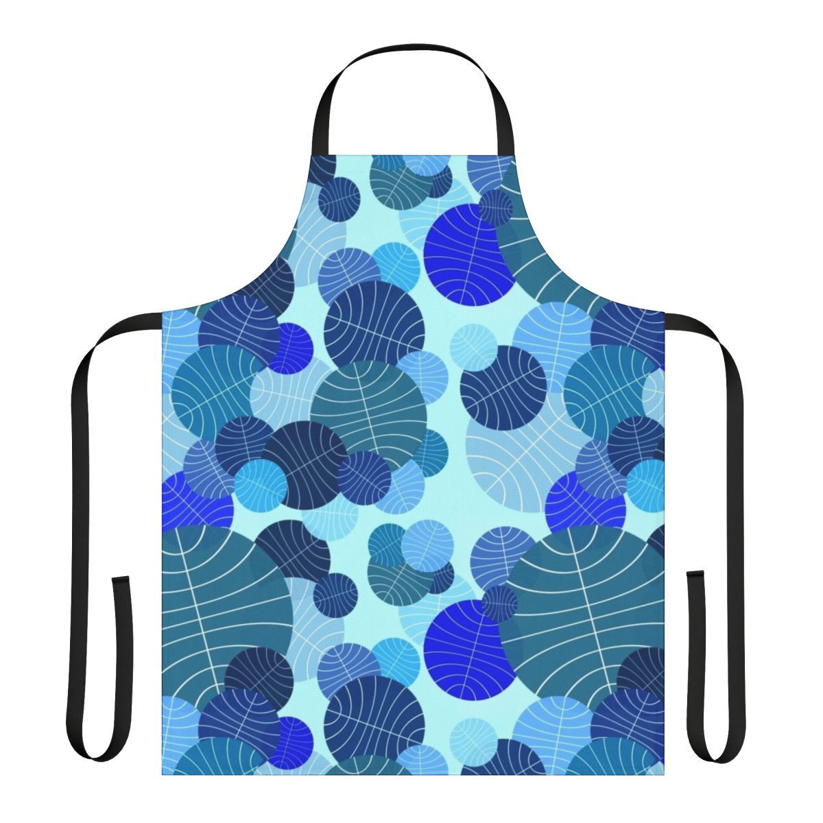 A custom apron featuring a vintage-style Pan Am logo design, ideal for aviation enthusiasts and retro air travel fans.