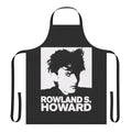 Vintage-inspired Rowland S. Howard baby apron with punk and gothic design elements