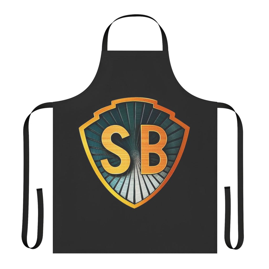Vintage-styled apron featuring the iconic Shaw Brothers studio logo, celebrating Hong Kong's rich kung fu cinema legacy.