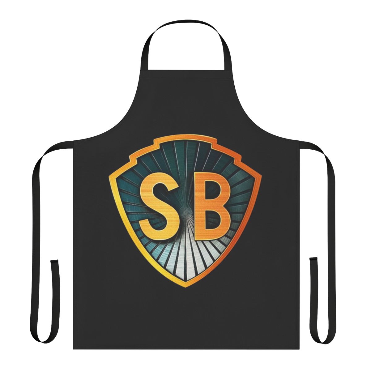 Vintage-styled apron featuring the iconic Shaw Brothers studio logo, celebrating Hong Kong's rich kung fu cinema legacy.