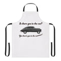 Vintage-inspired apron featuring the iconic Steely Dan song "Kid Charlemagne"
