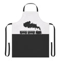Vintage-inspired Thomas the Tank Engine silhouette apron