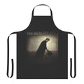 Vintage-style apron featuring a collage design inspired by Tom Waits' album 'Mule Variations'