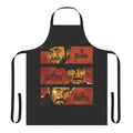 Vintage-inspired western themed apron with "The Good, The Bad, and The Ugly" design
