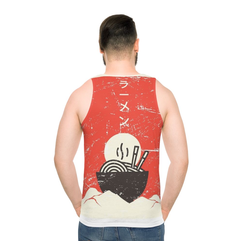 Vintage Japanese anime ramen graphic unisex tank top