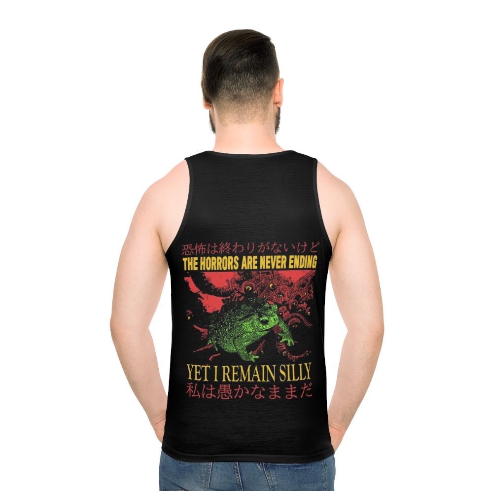 Vintage Japanese Frog Unisex Tank Top