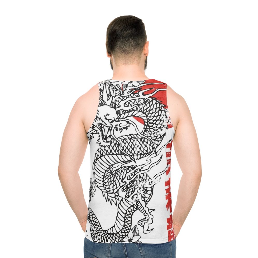 Vintage Jasmine Dragon Tea House Unisex Tank Top