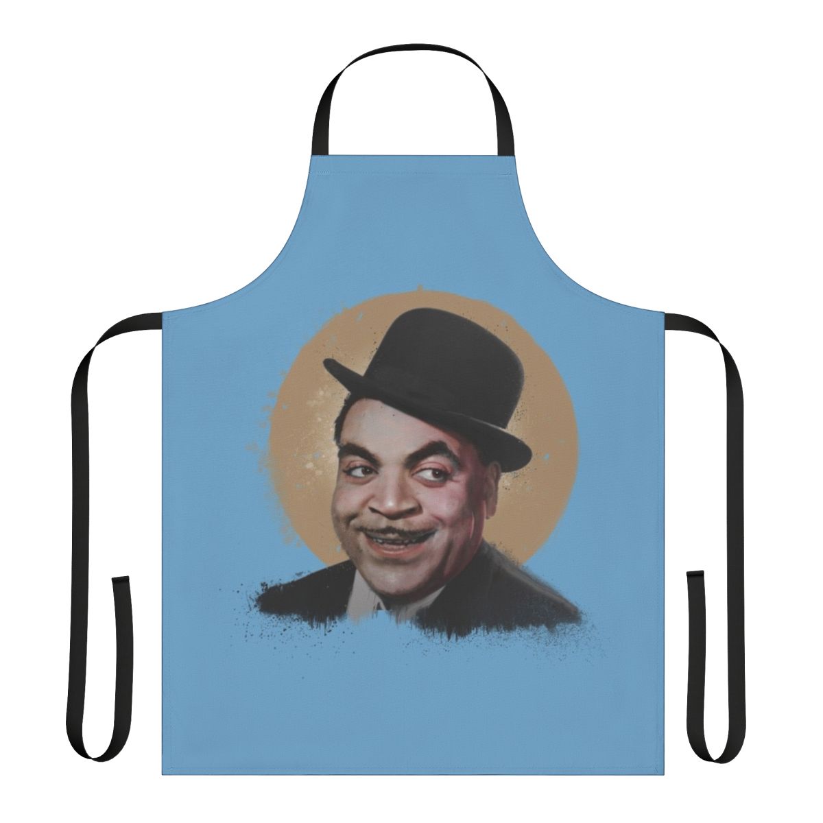 Fats Waller inspired jazz-themed apron