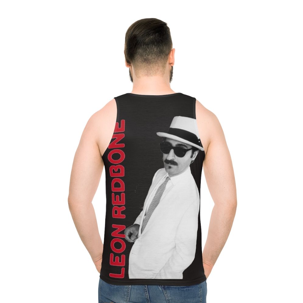 Vintage jazz inspired unisex tank top