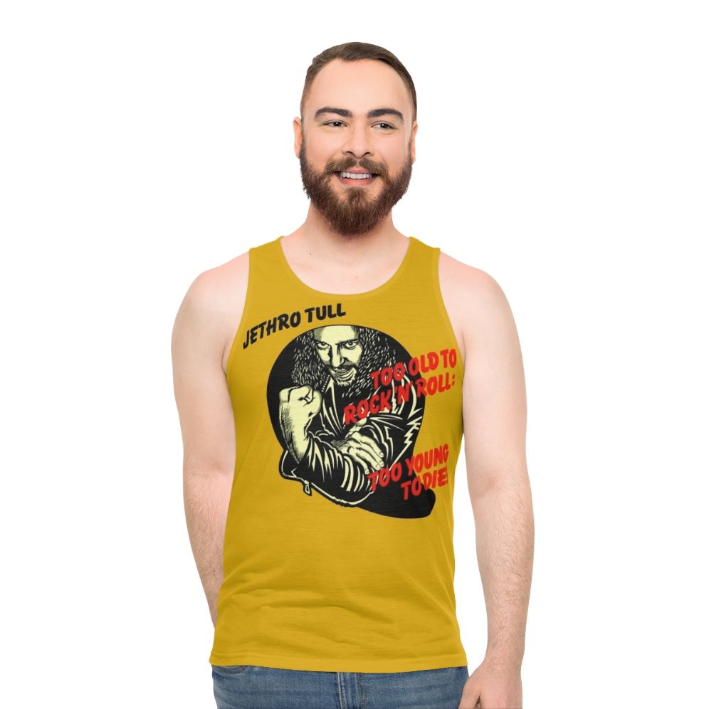 Vintage Jethro Tull "Too Old" Unisex Tank Top