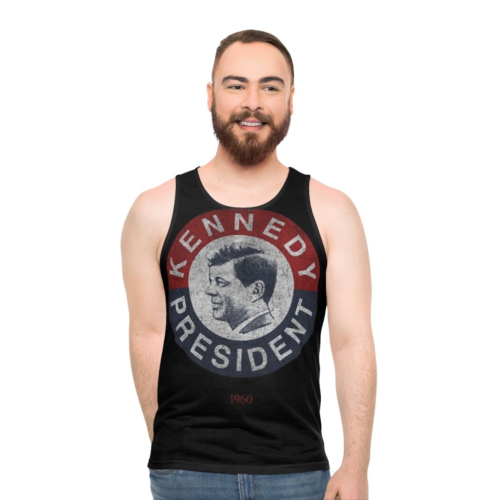 Vintage Kennedy For President Retro Tank Top