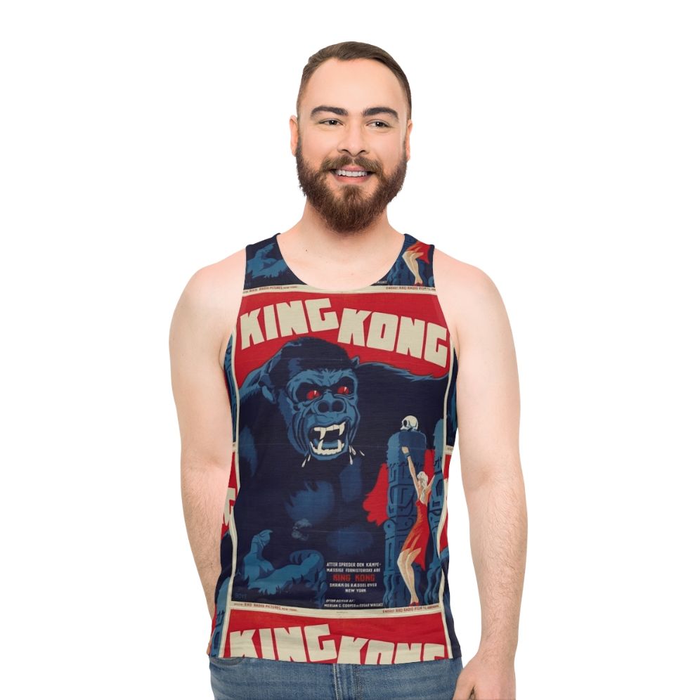 Vintage King Kong Monster Unisex Tank Top