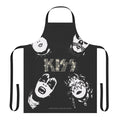 Vintage 1970s Kiss Band Tribute Apron with Classic Logo and Retro Art