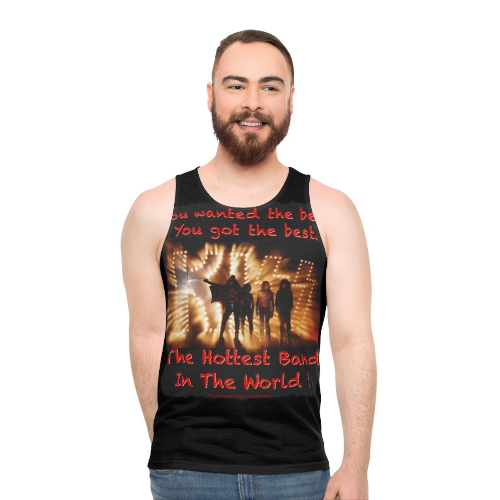 Vintage Kiss Band Unisex Rock Music Tank Top