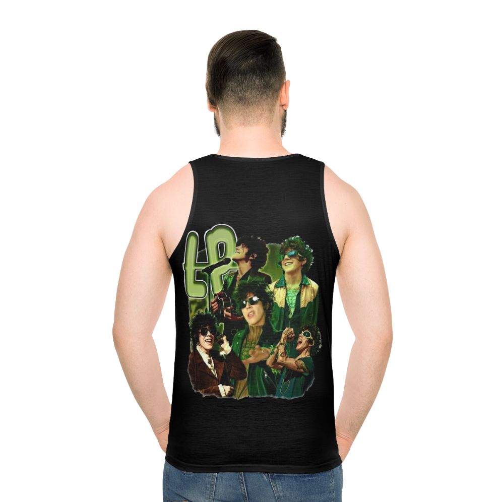 Vintage LP 90s Unisex Black and White Tank Top