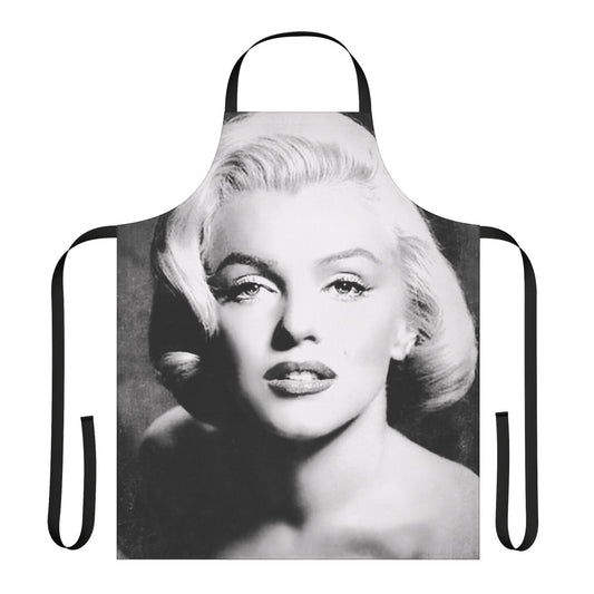 Vintage Marilyn Monroe Black and White Apron