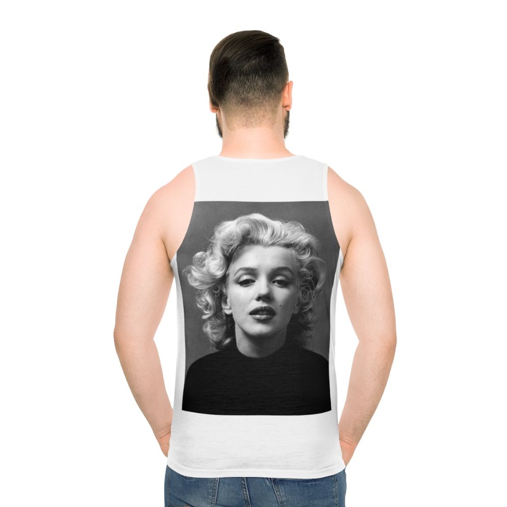 Vintage Marilyn Monroe Black and White Unisex Tank Top