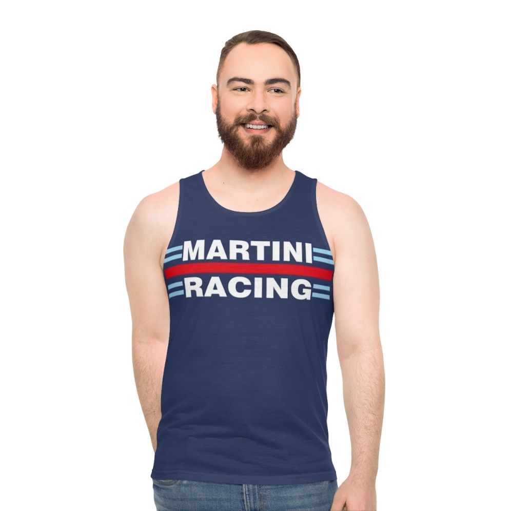 Vintage Martini Racing Unisex Tank Top