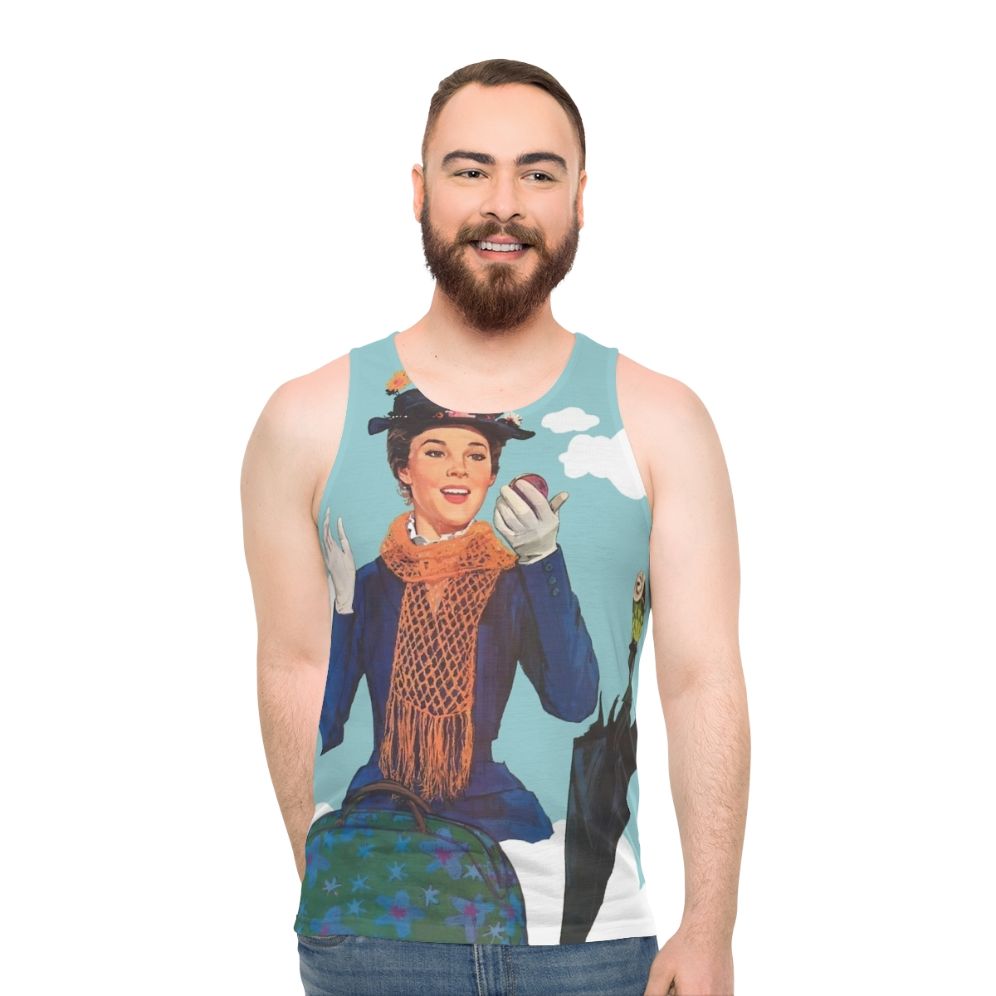 Vintage Mary Poppins Retro Unisex Tank Top