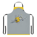 Apron featuring the iconic Messerschmitt BF109 fighter plane from World War 2