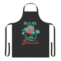Vintage Miami Beach Retro Sunset Distressed Apron