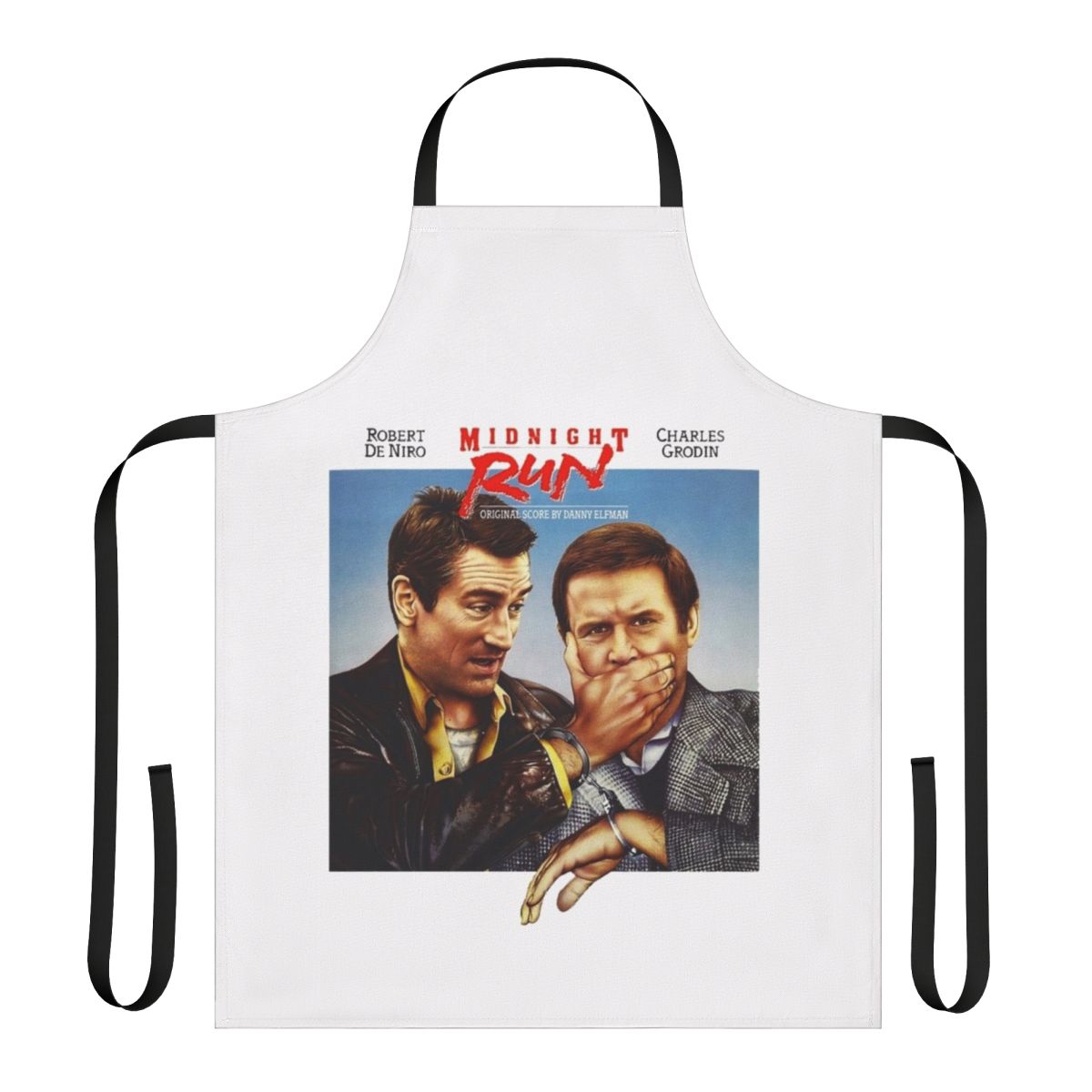 Vintage-style apron inspired by the 1988 comedy film Midnight Run