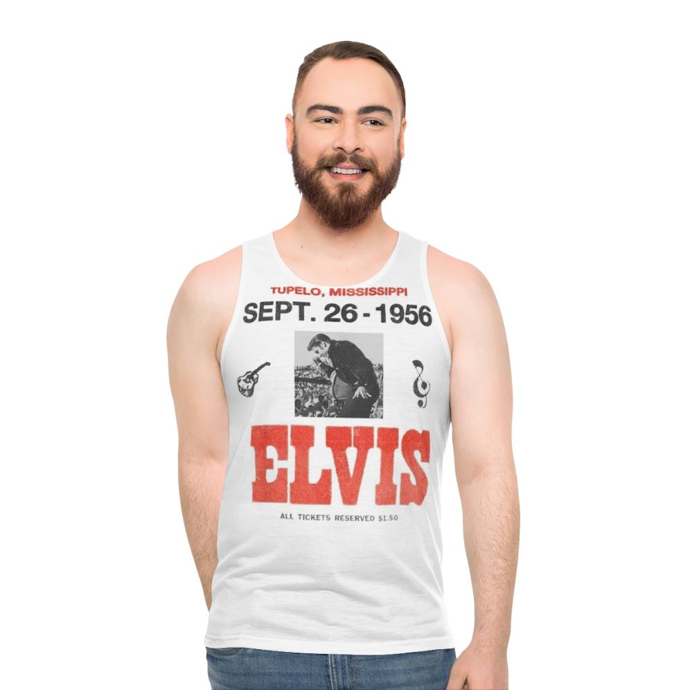 Vintage Mississippi Elvis Presley Unisex Concert Tank Top