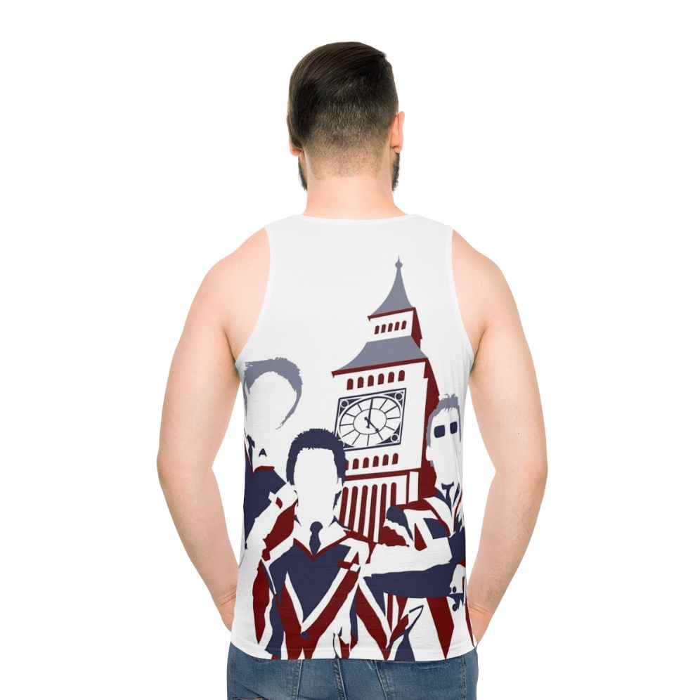 Vintage Mod Pop Art Unisex Tank Top